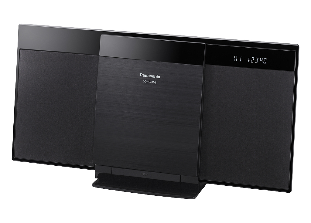 Panasonic SCHC28DBEBK Slim Micro HiFI System DAB Radio USB & CD